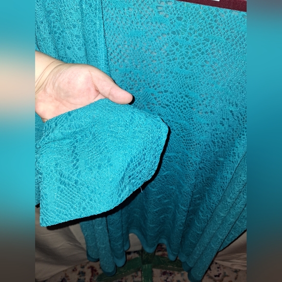 Blue shawl/cardigan - Picture 2 of 2